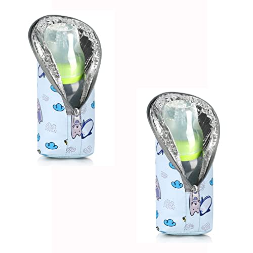 Accmor Baby Bottle Cooler Tote Bags, Insulated Breastmilk Cooler Bag, Nursing Bottle Cooler Warmer Bag for Nursing Mom Daycare Travel