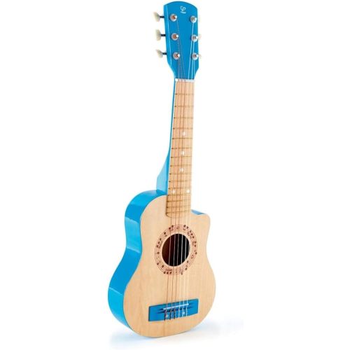Hape 26 Inch Kids Guitar Toy Musical Instrument - Beginner Wooden Kids Guitar, Musical Toys w/ 4 Tunable Strings