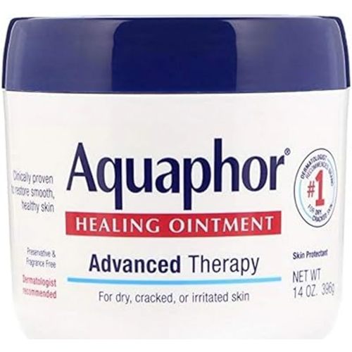 Aquaphor Advanced Therapy Healing Ointment - 14 oz, Pack of 5
