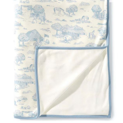 Edgehill Collection Baby Toile Swaddle Blanket | Dillard's