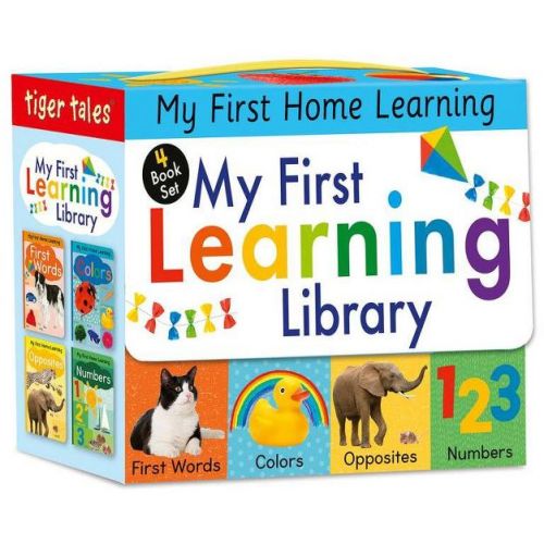 My First Learning Library 4-Book Boxed Set - (My First Home Learning) by Lauren Crisp (Mixed Media Product)