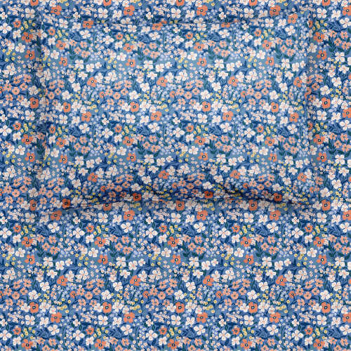 Petite Petals Twin Sheet Set | Little Sleepies