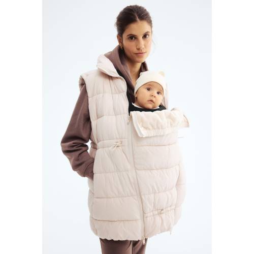 MAMA BEFORE & AFTER BABYWEARING PUFFER VEST