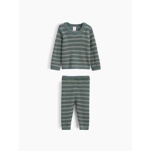Baby Stripe Sweater Set