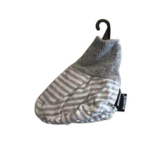 Bonds Newbies Cuff Bootie - Grey Stripe