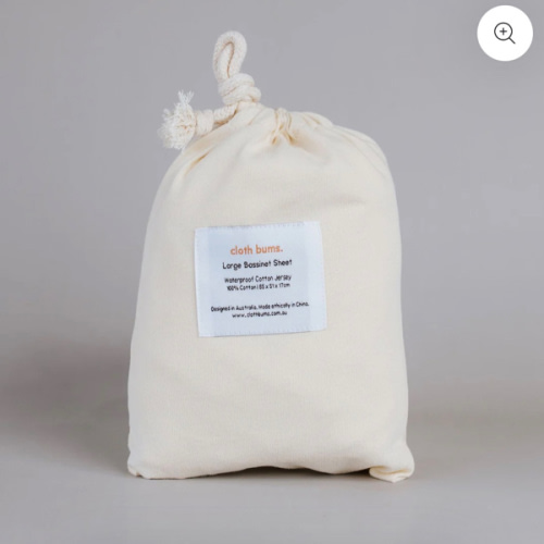 Co-Sleeper Waterproof Sheet - Flax – Cloth Bums