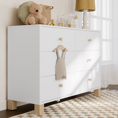 Storkcraft California 6 Drawer Dresser & Reviews | Birch Lane