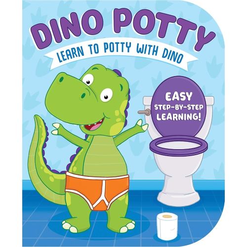 Dino Potty: Fun & Encouraging Potty Training Book for Toddlers Ages 2+ – Rhyming Children’s Book for Boys & Girls – Toddler Potty Book with Colorful Pictures – Perfect Toilet Training Gift