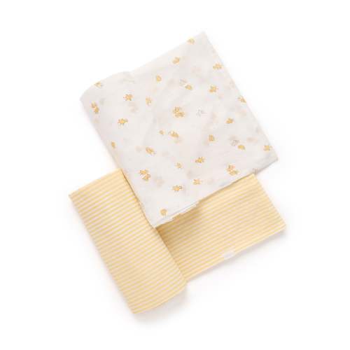 Little Ducky 2 Pack Muslin Wrap