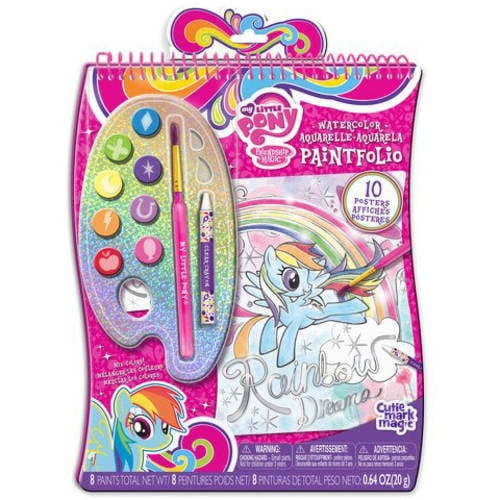 My Little Pony Watercolor Paintfolio Paint Set