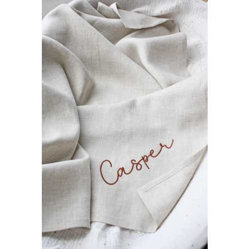 Linen baby blanket Newborn linen swaddle Baby shower gift Organic newborn gift Gender neutral baby blanket Cotton baby summer blanket