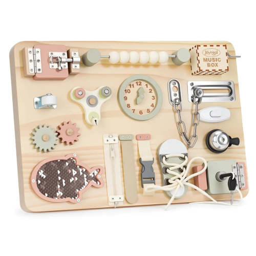 Montessori Busy Board for Fine Motor Skills – Joyreal