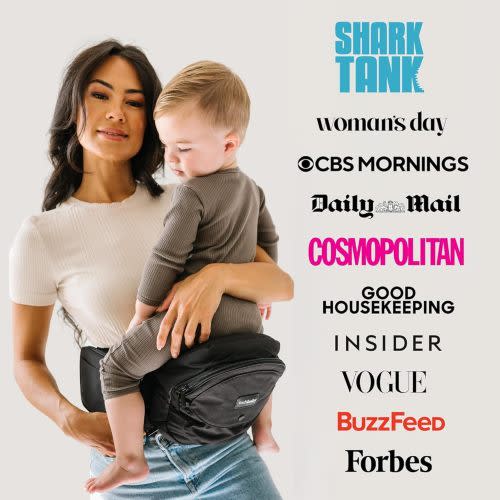 Tushbaby Hip Seat Carrier - Black/Black