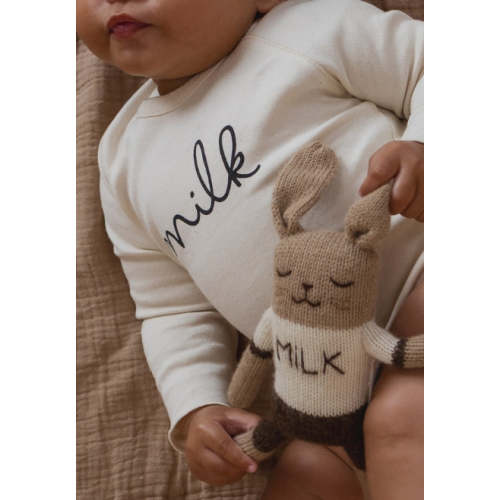 Undyed Milk Playsuit | Organic Zoo