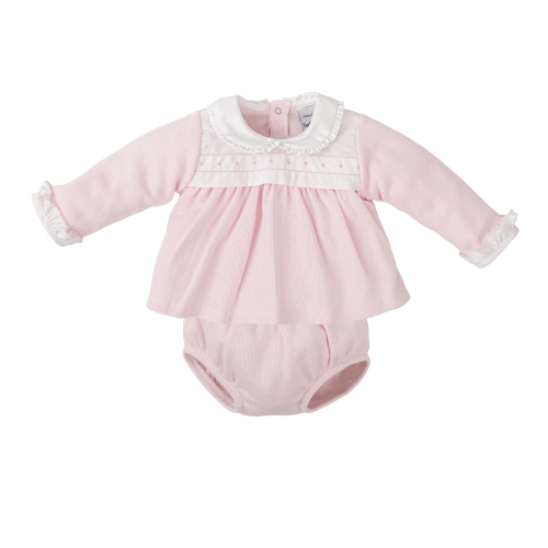 Pink Dot Diaper Set