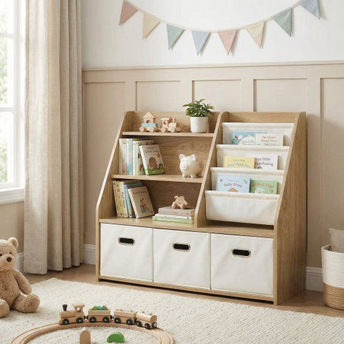 Isabelle & Max™ Kids Bookshelf And Toy Storage Organizer & Reviews | Wayfair