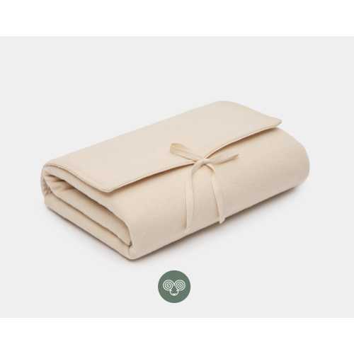 Foldable Travel Wool Changing Mat / Washable Cover / Made to order from Organic and Oeko-Tex Fabrics & Wool / Custom sizes on request