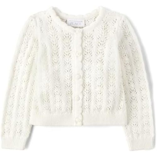 The Children's Place Baby Girls' and Toddler Long Sleeve Knit Button Front Cardigan