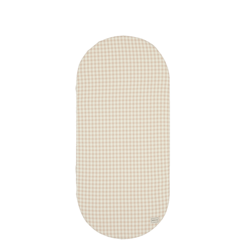 Fitted Sheet Vichy Rose · Minicoton