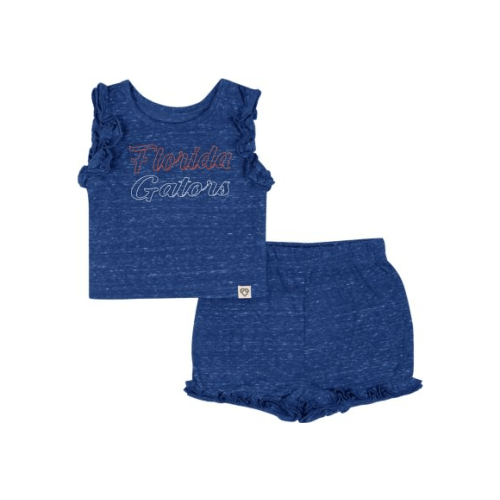 University of Florida Gators Infant Girl's Tank Top and Shorts Set