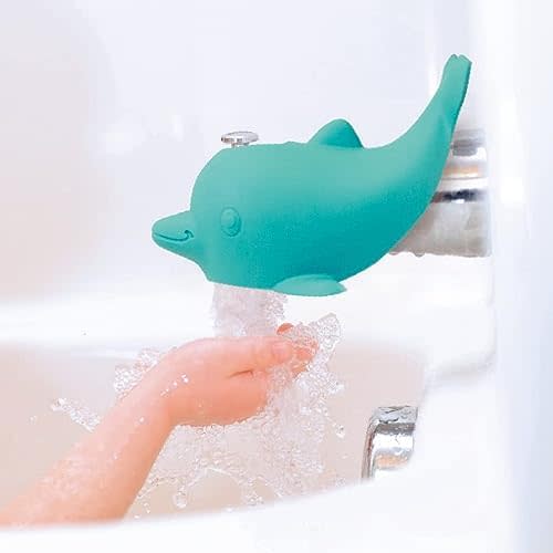 Nuby Bathtub Safety Spout Guard for Babies, Dolphin Shape