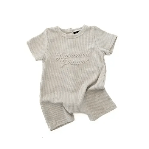 Answered Prayer Waffle Jumpsuit – OUR HOUSE ABOVE