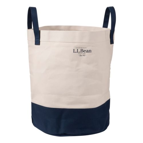 Canvas Laundry Storage Tote, Colorblock