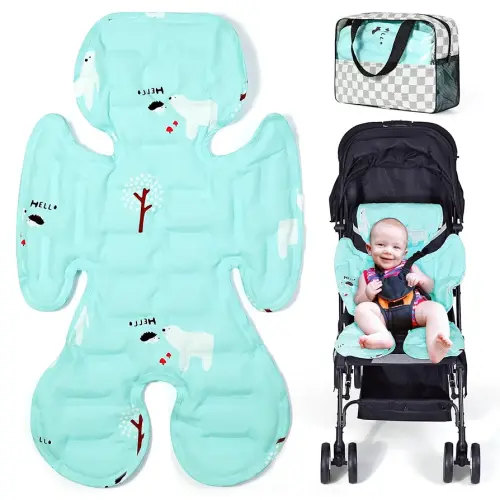 Orzbow Universal Stroller Cooling Pad, Double Sided Car Seat Cooler Liner, Gel Baby Cooling Pad Cushion for Strollers, Car Seats, High Chair, Swing, Cribs, Keep Baby Cool in Summer