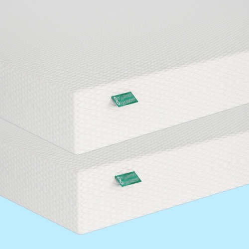 Two Pack 8-Inch Twin Memory Foam Mattress