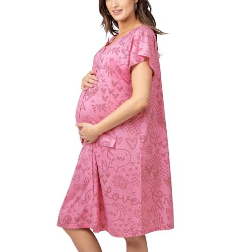 Kindred Bravely Labor and Delivery Gown, 3 in 1 Hospital Gowns for Women Labor Delivery