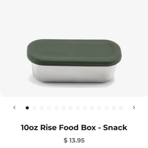 10oz Rise Food Box - Snack
