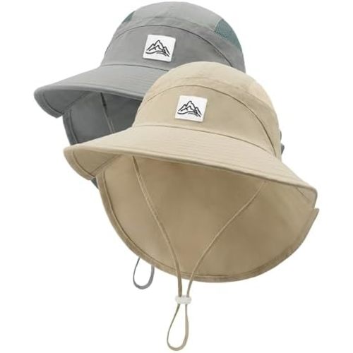 Toddler Sun Hat Kids Sun Protection for Baby Boys Girls Beach Fishing Hats