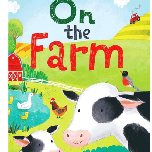 On The Farm - Children's Padded Board Book
