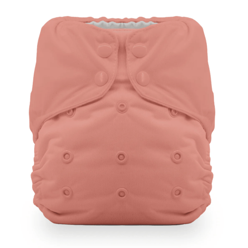 All in One Cloth Diaper | Organic Cotton + Hemp | Clay