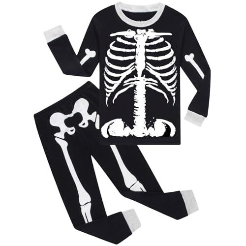 Dolphin&Fish Boy Pajamas Long Sleeve Cotton Kids Clothes Toddler Boys Sleepwear