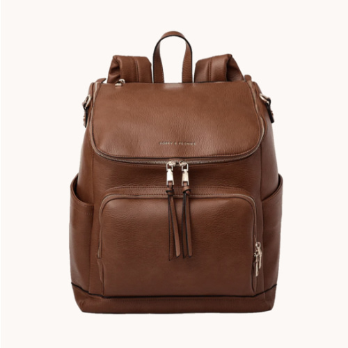 Lullaby Diaper Backpack Chestnut | Poppy and Peonies – www.poppyandpeonies-us.com