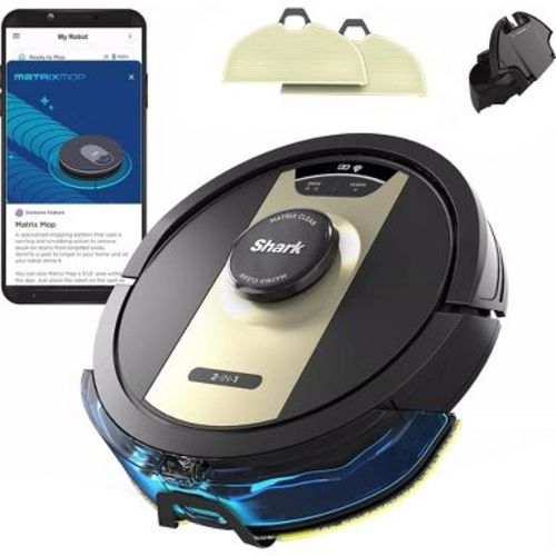 Shark Matrix 2-in-1 Robot Vacuum/Mop with Sonic Mopping, RV2410WD (Manufacturer Refurbished)