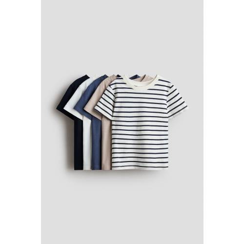 5-PACK COTTON T-SHIRTS/ 3T