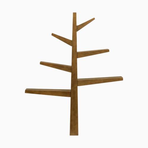 babyletto Spruce Tree Bookcase - Natural Walnut