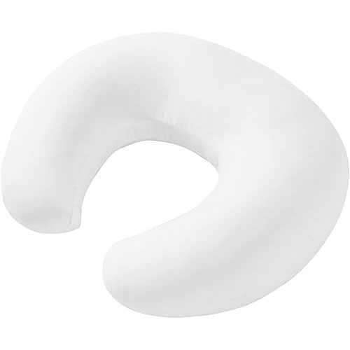 QUENESS Nursing Pillow and Positioner, Breastfeeding, Bottle Feeding, Baby Sitting Support, Tummy Time Support for Baby Boys and Girls, Propping Baby Pillow (Naked Pillow)