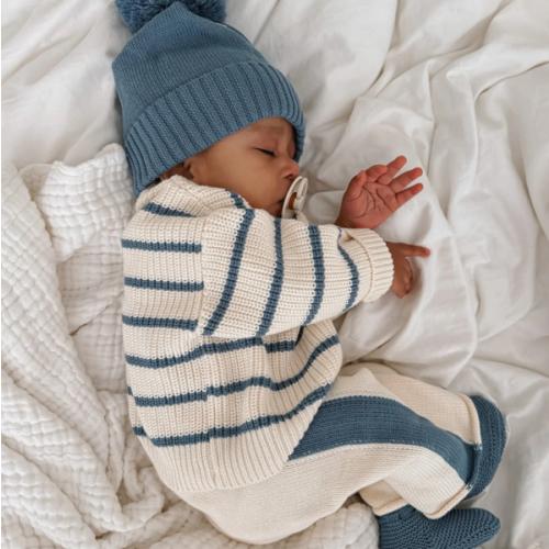 Chunky Knit Striped Sweater