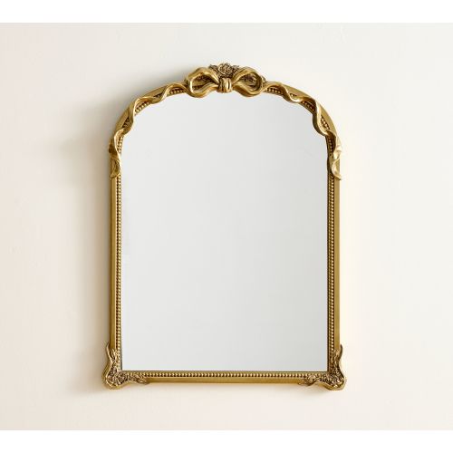 LoveShackFancy Gold Bow Mirror Collection