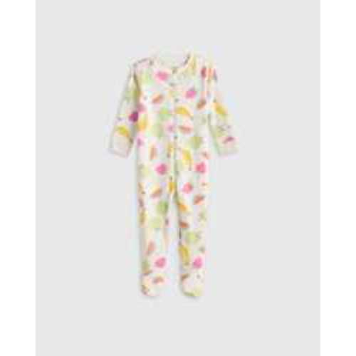 100% Organic Cotton Footie Pajama in Fruit