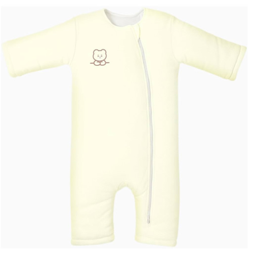 Baby Sleep Sack with Legs Winter 0-6 Months 2.5 Tog, Ultra Soft Cotton Wearable Blanket Sleeping Bag Sack Easy Diaper Changing Transitional Sleep sacks Unisex Newborn Infant Babies Toddlers Girls Boys