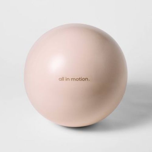 Weighted Stability Exercise Ball - Cream 55cm - All In Motion™: PVC, 300lb Capacity