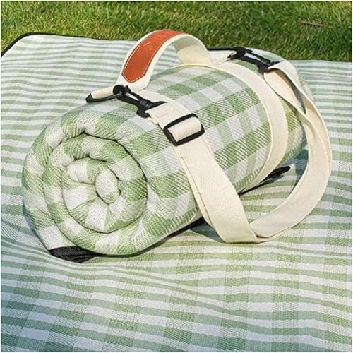 Waterproof Picnic Blanket Beach Outdoor Camping Mat Extra Large Foldable Cute Big Travel Essential Accessories Gift Park Patio Lawn Garden Grass Ground Play Music Festival Concert Must Have