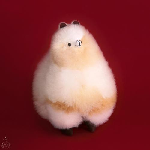 Handcrafted Superfine Alpaca Stuffed Plush | Hypoallergenic Doll