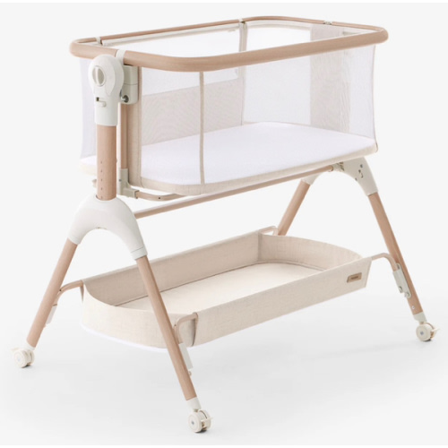 HARPPA Cuddly Sway | 3-in-1 Rocking Baby Bassinet & Bedside Sleeper with Anti-Reflux Mattress for Newborns | Attaches to Bed, Adjustable Height, Tool-Free Setup, Portable Wheels, CPSC Certified, Gentle Rocking Motion | Ideal for Infants, Safe Co-Sleeping