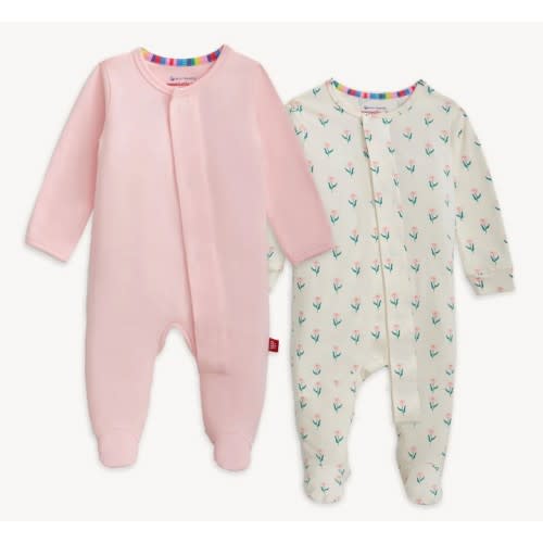 Magnetic 2-Pack Footie (0-3 mo)