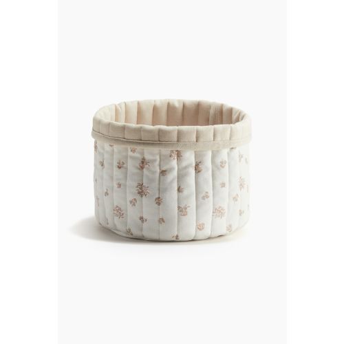 Small Quilted Storage Basket